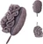 Bath Sponge Shower Loofahs?Loofah Sponge Exfoliating Bath Sponge Body Scrubber?Soft Net Body Scrubber Sponge Ball?Durable Mesh Pouf Bath Loofah Sponge Body Wash Puff (Purple)