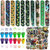Baby Inspired Yoda Birthday Decorations, Yoda Party Favors, Include 30 Slap Bracelets, 24 Kids Stamps, 50 Yoda Stickers, Yoda Birthday Party Supplies for Boys Girls Party Decoration