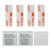 QDiShi EZ Pass/IPass/IZoom Toll Tag Fastlane Mounting Kit - 4 Pcs Reclosable Fastener Peel and Stick Adhesive Dual Lock Tape Strips