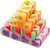 Mini Fruit Eraser Erasers for Kids Pencil Erasers for Kids Cute Pencil Eraser Mini Novelty Fruit Erasers for Party Favors, Homework Rewards, School Office Supplies Stationery Gift