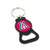 NCAA Arizona Wildcats Bottle Opener Keychain, Black