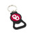 Aminco NCAA Oklahoma Sooners Black Bottle Opener Keychain