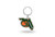 Rico Industries NCAA Miami Hurricanes - The U State Shape Keychain 2 x 3-"