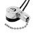 Ceiling Pull Chain Switch ZE-109M Zing Ear Metal Pull Chain Light Switch ON-Off Pull Chain Switch Ceiling Fan Lamp Light Switch (Nickel)