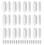 Mecion 12Pcs NC Surface Mount Wired Window Door Contact Sensor, ABS Door Window Sensor Alarm Magnetic Reed Switch