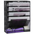 6-Tier Mesh Hanging Wall File Organizer Vertical Mount for Papers, Folders, Files Clipboard & Magazine Organization,Mail Organizer Wall File Holder,Great for Home Office(Black)