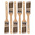 Vermeer Paint Brushes - 6-Pack - 1.5" Angle Sash Brushes for All Latex and Oil Paints & Stains - Home Improvement - Interior & Exterior Use