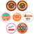 Perfect Samplers Pumpkin Spice Coffee Pods Variety Pack, Medium Roast Coffee for Keurig K Cups Machines, Pumpkin Coffee Pods Sampler, 30 Count