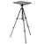 VIVO Universal Aluminum Tripod Folding Projector Stand, Height Adjustable Tilting Laptop Stand with Tray, Nylon Bag Included, For Home and Office, Black, STAND-VP01T