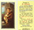 WJ Hirten E24-300 Prayer to Saint Anthony, Clear Holy Cards