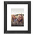 Americanflat 8x10 Picture Frame in Black - Use as 5x7 Picture Frame with Mat or 8x10 Frame Without Mat - Wide Frame, Shatter Resistant Glass, Built-in Easel, Hanging Hardware for Wall and Tabletop