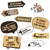 Funny Hunting Photo Booth Props - Gone Deer Hunting Themed Party Decorations - Funny Photography Supplies - Selfie Props with Sticks - 10pcs
