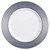 Lenox Darius Silver Bread Plate, 0.40 LB, Taupe/Grey