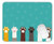 Cat paws Mouse pad Gaming Mouse pad Mousepad Nonslip Rubber Backing