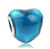 J&M Heart Charm Bead for Bracelets (Blue)