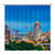 Shower Curtains San Antonio, Texas, USA Skyline 72 x 72 Inch Shower Curtain Set with 12 Hooks Home Bathroom Bathtubs Decor Polyester Fabric Machine Washable Durable