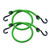 Master Lock 2 Pack of 80 cm Twin Wire Bungee Cords - Green
