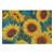 Sunflower Linen Table Place Mat Washable Placemats for Holiday Banquet Kitchen Dining Table Decor 1PCS