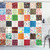 DODOUNA Shower Curtain Set House Decor Big Stylish Patchwork Print of Different Patterns Traditional Classical Festive Image 71X71 inch