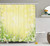 DODOUNA Flower Shower Curtain Flowering Field with Fresh Grass Soft Springtime Pale Colored Blurred Image Bathroom Decor Set with Hooks 71X71inch