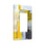 Grey Yellow Abstract Painting Light Switch Cover Single Rocker Wall Plate Decorative 1 Gang Switch Plate Cover Bedroom Kitchen Home Decor Faceplate 4.50" x 2.76"