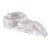 Storm Door Panel Clip, Flush, Clear Acrylic (8-Pack)