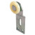 Front Roller, Closet Door, Asms, 1", PK2