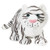 Webkinz White Tiger Plush