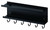 YAMAZAKI Wall-Mount Cable & Router Storage Rack Home | | Cable Management, One Size, Black