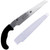 KAKURI Japanese PVC Pipe Saw 8-1/4" Razor Sharp Japanese Steel Blade, Hand Saw for Plastic, Pipe Cutting, Acrylic Material with Blade Cover Case, Made in JAPAN