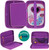 Navitech Purple Hard Protective EVA Case Compatible with VTech Secret Safe Diary Light Show