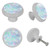 TBOUOBT 4 Pack Cabinet Knobs Dresser Knobs Drawer Knobs Kitchen Cabinet Knobs, Knobs for Cabinets and Drawers, Abstract Paint Art Marble Style