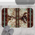 Cowhide Print Western Bath Mat, Cow Print Southwestern Bath Rug, Boho Western Bathroom Rug,Western Bathroom Decor, Tribal Bath Rugs 24"x36"