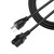 PPJ AC Power Cord Outlet Socket Cable Plug Lead for Pyle PRJLE55 High-Definition LED Widescreen Projector