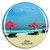 Weekino Indonesia Kuta Beach Bali Fridge Magnet 3D Crystal Glass Tourist City Travel Souvenir Collection Gift Strong Refrigerator Sticker