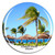 Weekino Mexico Akumal Beach Fridge Magnet 3D Crystal Glass Tourist City Travel Souvenir Collection Gift Strong Refrigerator Sticker