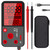 BSIDE Rechargeable Digital Multimeter Electrical Voltage Tester Pocket Smart Voltmeter Resistance Continuity Frequency V-Alert Live Voltage Tester with Carrying Case