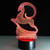 LLWWRR1 3D Led Sheep Shape Night Light USB 7 Color Changing Bedside Deer Table Lamp Kids Gifts Home Decor Luminaria Baby Sleep Lighting