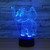LLWWRR1 Novelty Elephant Modelling Table Lamp 7 Colors Changing Led 3D Luminaria Night Light Home Decor for Child Bedside Sleep Lighting