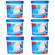 Vacplus Moisture Absorbers Dehumidifier Bucket -Unscented Dehumidifiers for Closet, Highly Absorbent Dehumidifier Bucket for basements, bathrooms, boats, RVs, 10.5 OZ Replaceable Moisture Absorbers, 6 PACK