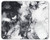 Abstract Hand Painted Black and White Background Mouse pad Gaming Mouse pad Mousepad Nonslip Rubber Backing