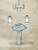 Chip Teal Sink Poster Print by Jace Grey (9 x 12)