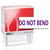 DO NOT Bend Colop Self Inking Office Stationary Custom Rubber Stamp P20 Mini Stamper Pre Ink Stamp Voilet 14 X 38 MM
