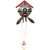 Fridge Magnet Cuckoo Clock Switzerland 3D Resin Handmade Craft Tourist Travel City Souvenir Collection Letter Refrigerator Sticker