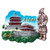 Terracotta Warriors Xi'an China Fridge Magnet 3D Resin Handmade Craft Tourist Travel City Souvenir Collection Letter Refrigerator Sticker