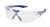 Elvex WELSG18CSLBL Avion, One Size, Clear Lens/Slim Fit Blue Temple