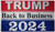 Trump Back To Business 2024 Red White Blue Premium Quality Heavy Duty Fade Resistant 100D Woven Poly Nylon 4x6 4'x6' Flag Banner Grommets