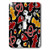 3dRose lsp_165912_1 Cute Fireman Firefighter Love Pattern Black Light Switch Cover