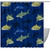 VAPOKF Shower Curtain for Bathroom Decor, Underwatwr Shark Pattern Waterproof Polyester Fabric Bath Curtain Set with 12 Hooks - 60x72 Inches