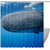 VAPOKF Shower Curtain for Bathroom Decor, Deep Sea Whale Shark Waterproof Polyester Fabric Bath Curtain Set with 12 Hooks - 66x72 Inches